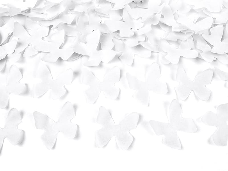 Papier Schmetterling Weiß