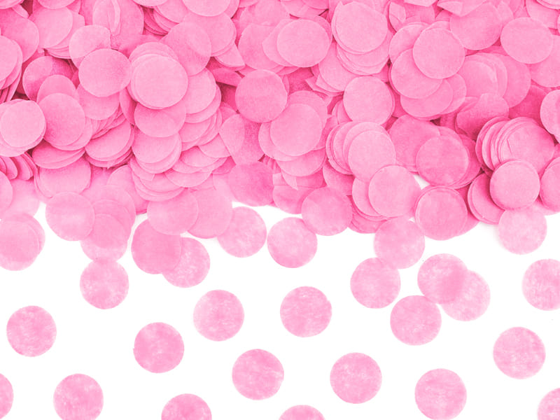 Papier Rund Rosa